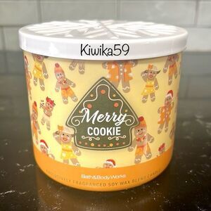 Bath & Body Works Merry Cookie Candle